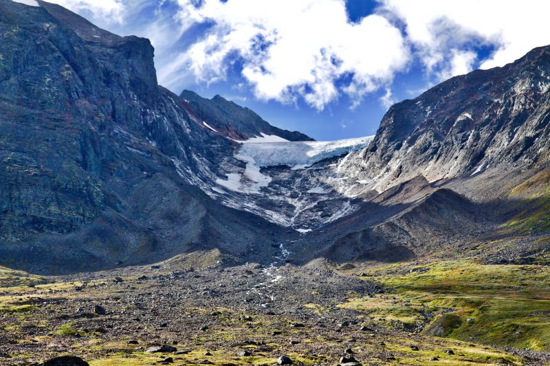 Lapland glacier