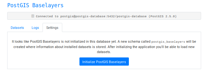 Initialize Database